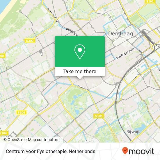 Centrum voor Fysiotherapie, Schaarsbergenstraat kaart