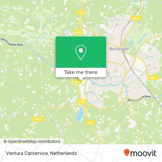 Ventura Carservice, Anthonie Fokkerstraat 63 kaart