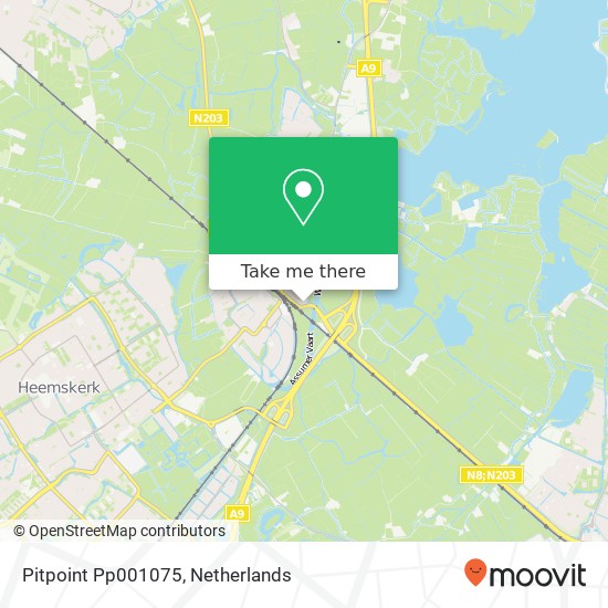 Pitpoint Pp001075 kaart