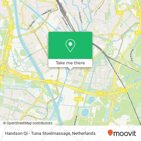 Handson Qi - Tuina Stoelmassage, Brasemstraat 103 kaart