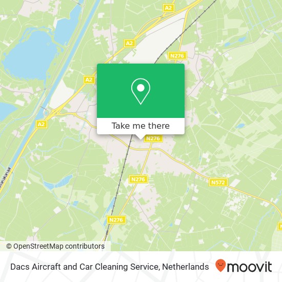Dacs Aircraft and Car Cleaning Service, Burgemeester Meuwissenstraat 19 kaart