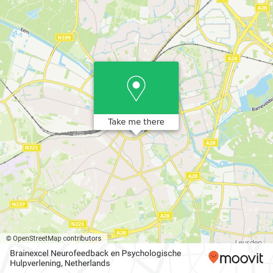 Brainexcel Neurofeedback en Psychologische Hulpverlening, Stadsring 250 kaart