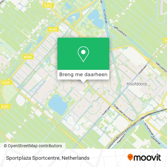 Sportplaza Sportcentre kaart