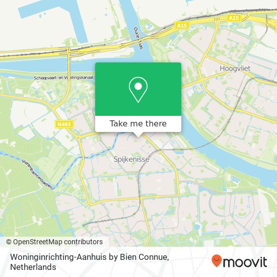 Woninginrichting-Aanhuis by Bien Connue, Gorsstraat 12 kaart