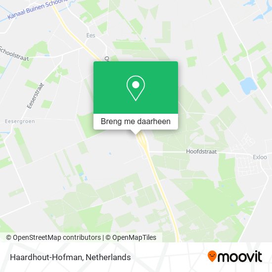 Haardhout-Hofman kaart