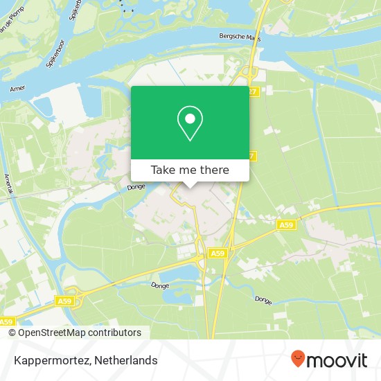 Kappermortez, Keizersdijk 3 kaart