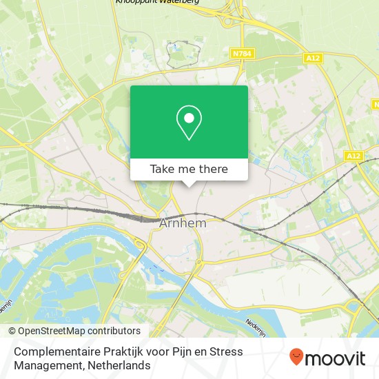 Complementaire Praktijk voor Pijn en Stress Management, Van Slichtenhorststraat 15A kaart