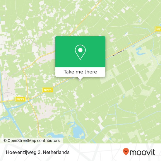 Hoevenzijweg 3, 6034 RC Eind kaart