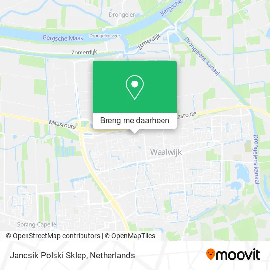 Janosik Polski Sklep kaart