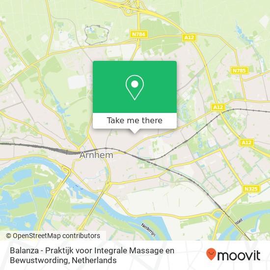 Balanza - Praktijk voor Integrale Massage en Bewustwording, Javastraat 15 kaart