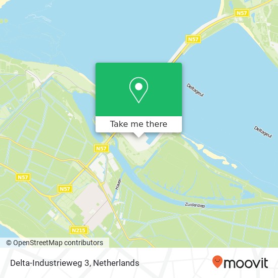Delta-Industrieweg 3, 3251 LX Stellendam kaart