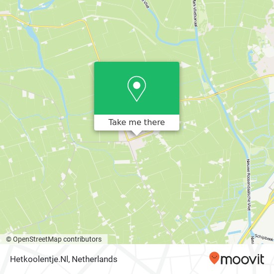 Hetkoolentje.Nl, Molenstraat 35 kaart