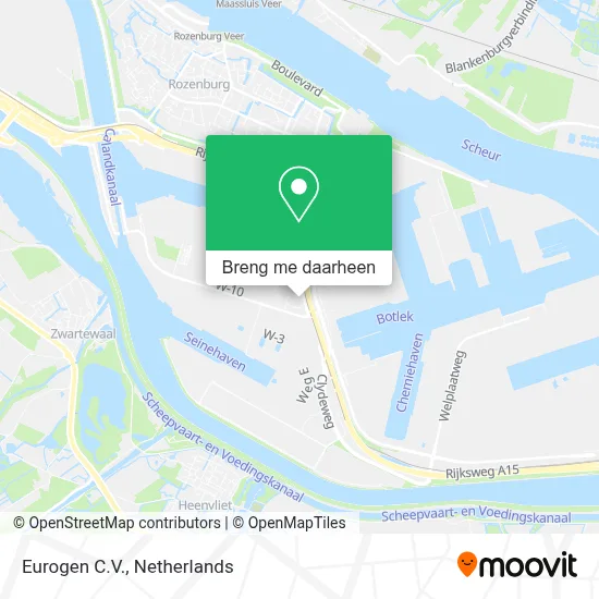 Eurogen C.V. kaart