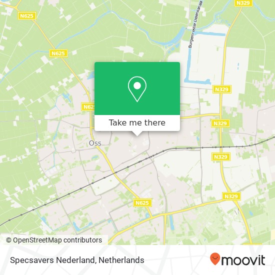 Specsavers Nederland, Heuvelstraat 13 kaart