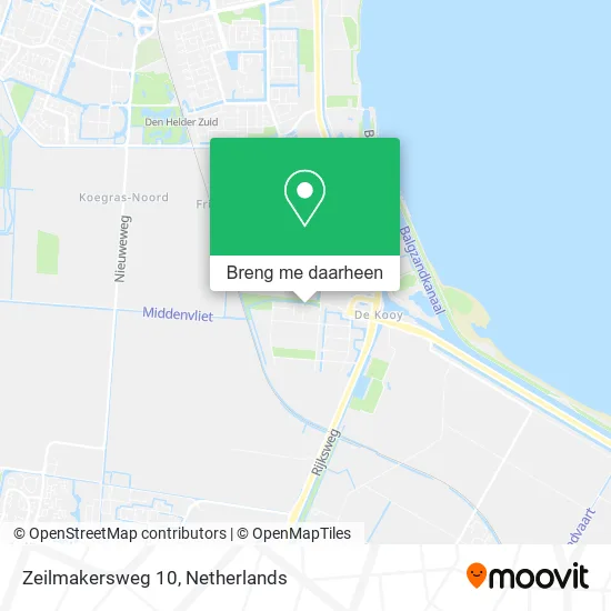 Zeilmakersweg 10 kaart