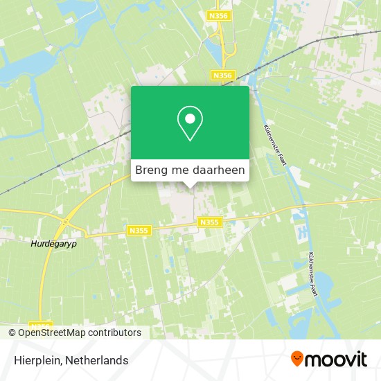 Hierplein kaart