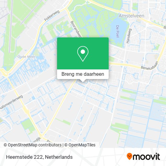 Heemstede 222 kaart