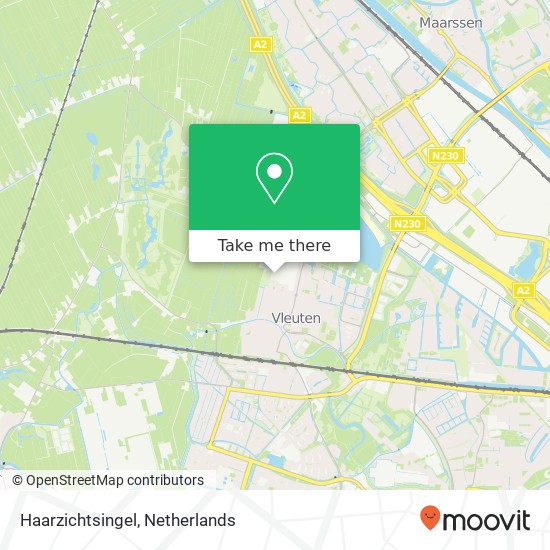 Haarzichtsingel, 3451 AP Vleuten kaart