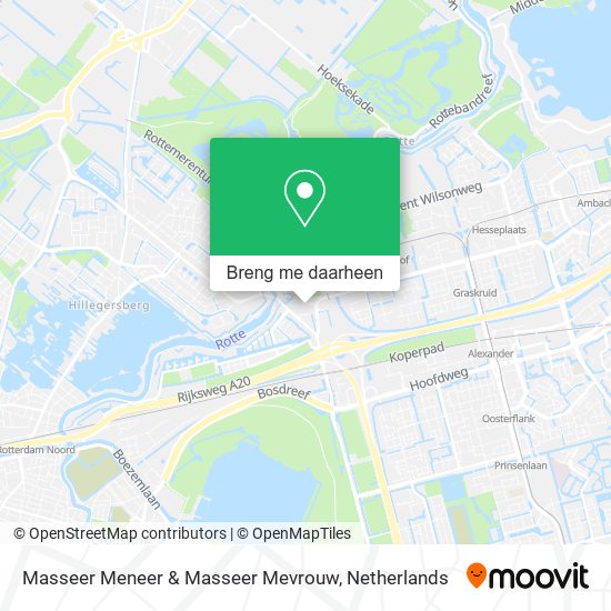 Masseer Meneer & Masseer Mevrouw kaart