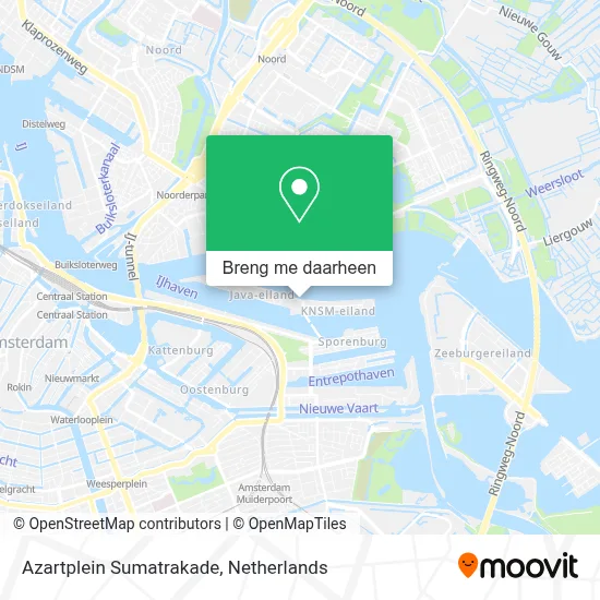 Azartplein Sumatrakade kaart