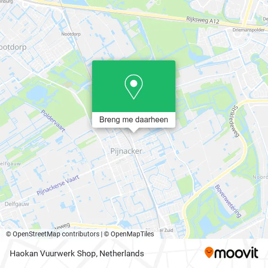 Haokan Vuurwerk Shop kaart
