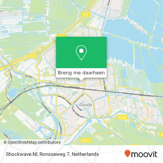 Shockwave.Nl, Ronsseweg 7 kaart