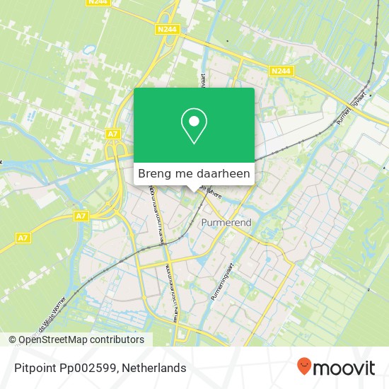 Pitpoint Pp002599 kaart