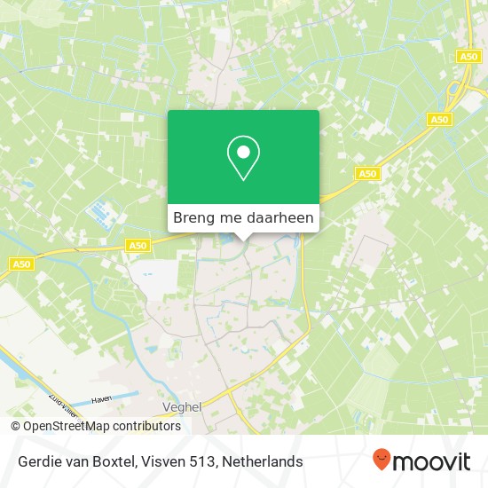 Gerdie van Boxtel, Visven 513 kaart