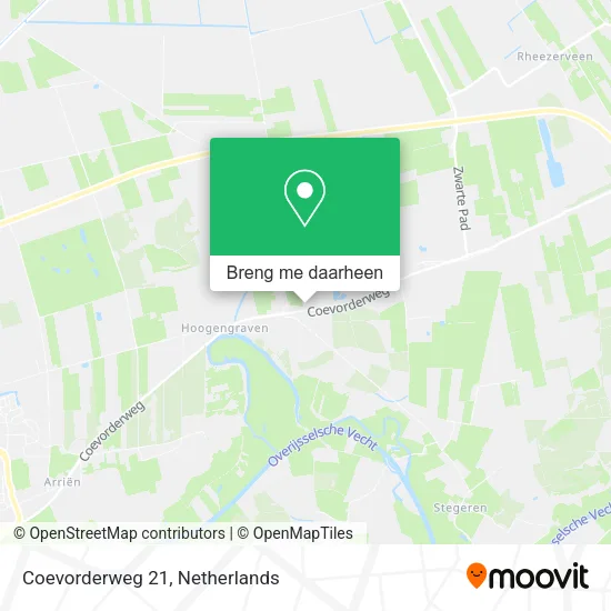 Coevorderweg 21 kaart