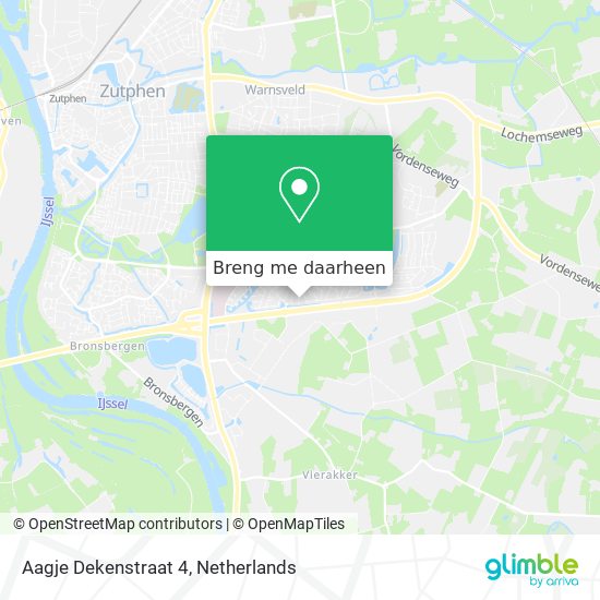 Aagje Dekenstraat 4 kaart