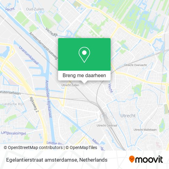 Egelantierstraat amsterdamse kaart