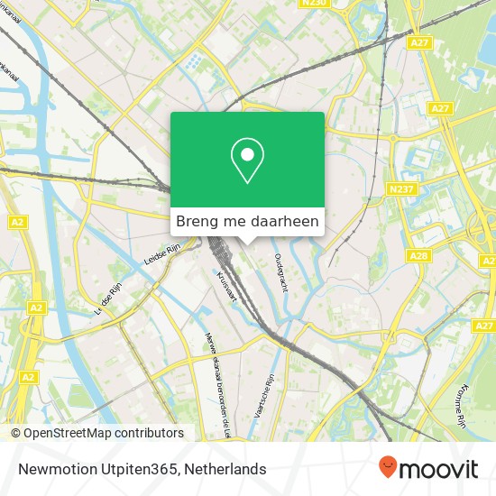 Newmotion Utpiten365 kaart