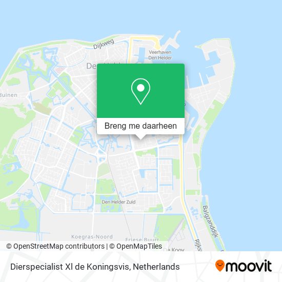 Dierspecialist Xl de Koningsvis kaart