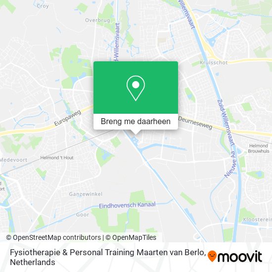 Fysiotherapie & Personal Training Maarten van Berlo kaart