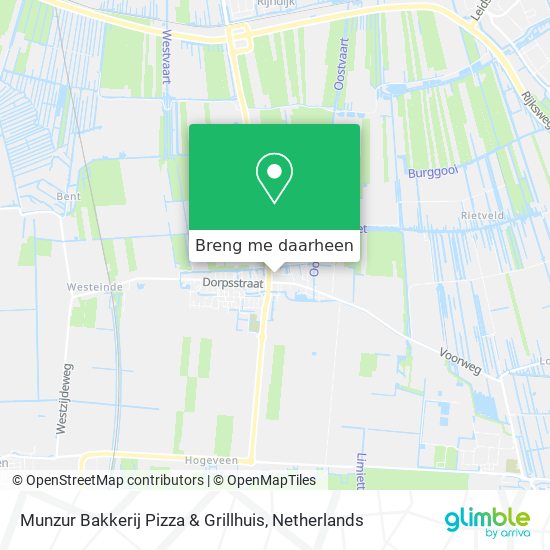 Munzur Bakkerij Pizza & Grillhuis kaart