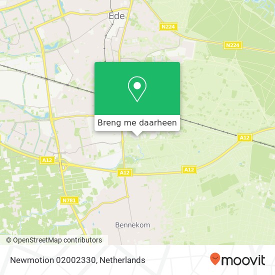 Newmotion 02002330 kaart