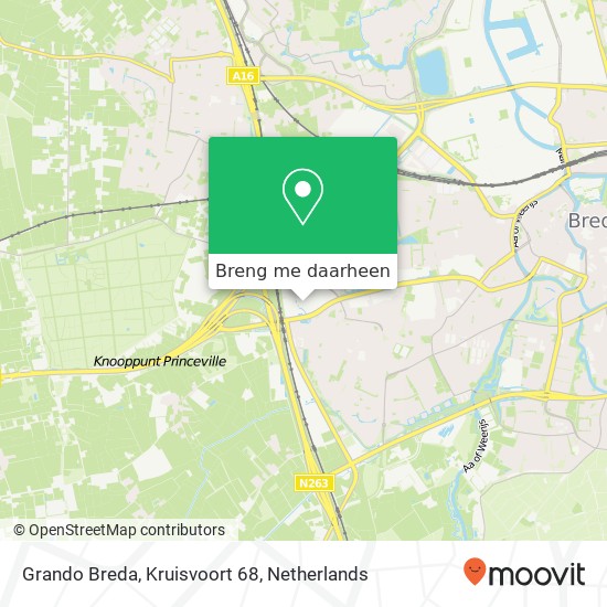Grando Breda, Kruisvoort 68 kaart