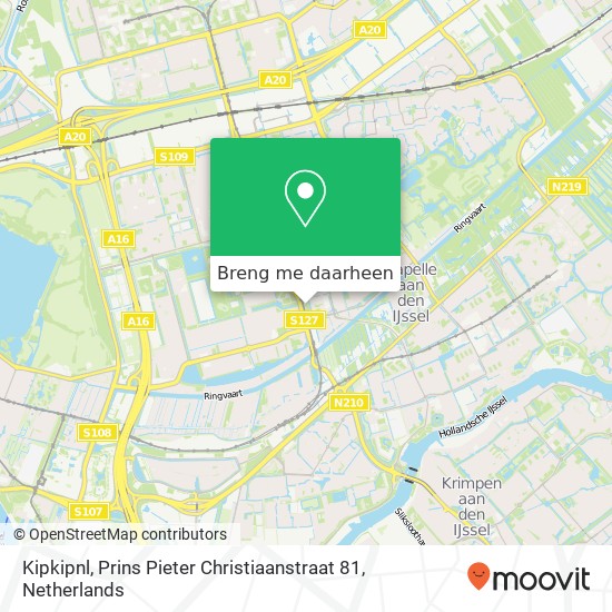 Kipkipnl, Prins Pieter Christiaanstraat 81 kaart