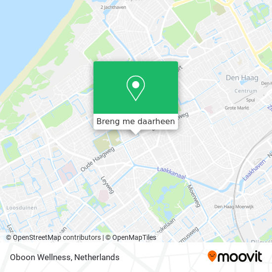 Oboon Wellness kaart