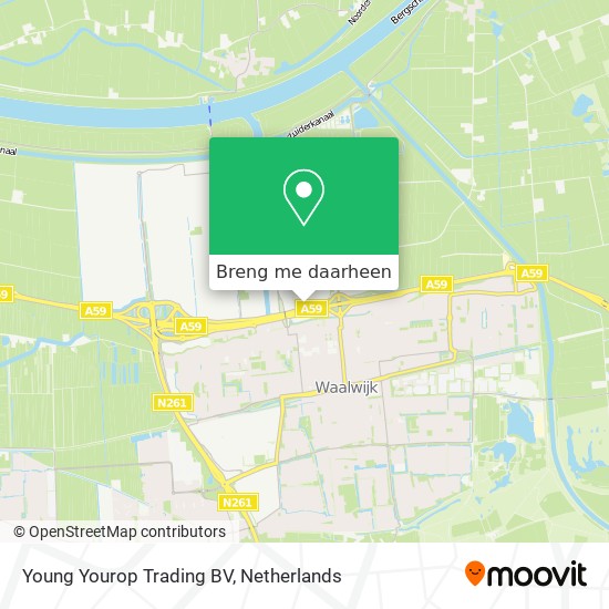 Young Yourop Trading BV kaart