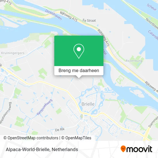 Alpaca-World-Brielle kaart