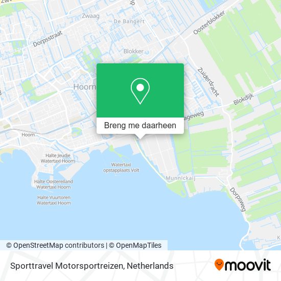 Sporttravel Motorsportreizen kaart
