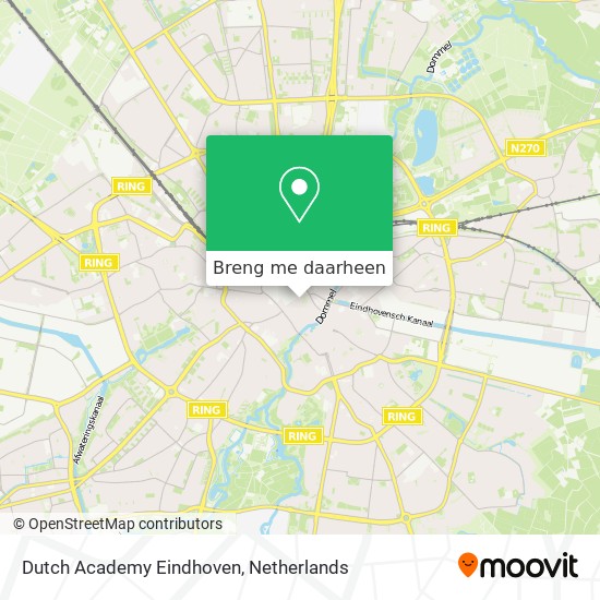 Dutch Academy Eindhoven kaart