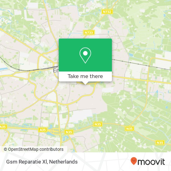 Gsm Reparatie Xl, Heutinkstraat 4A kaart