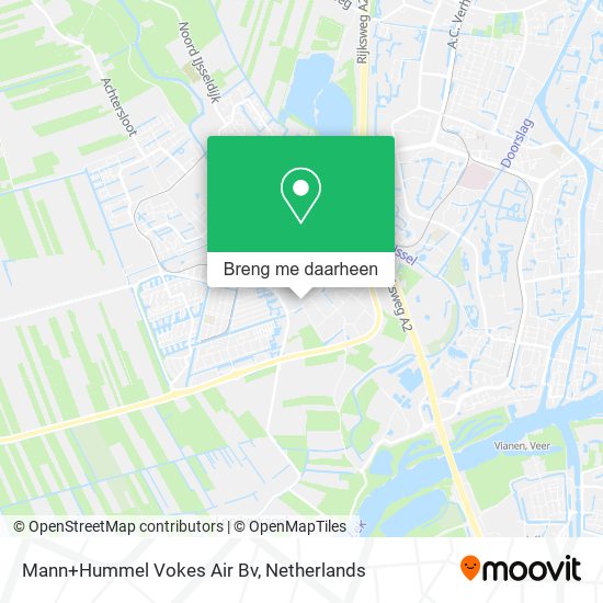Mann+Hummel Vokes Air Bv kaart
