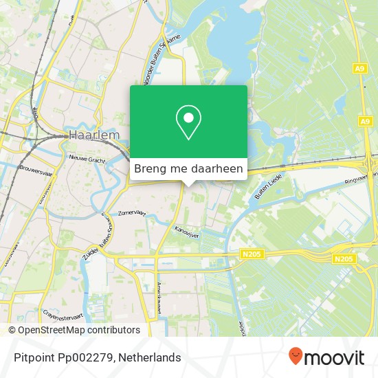 Pitpoint Pp002279 kaart