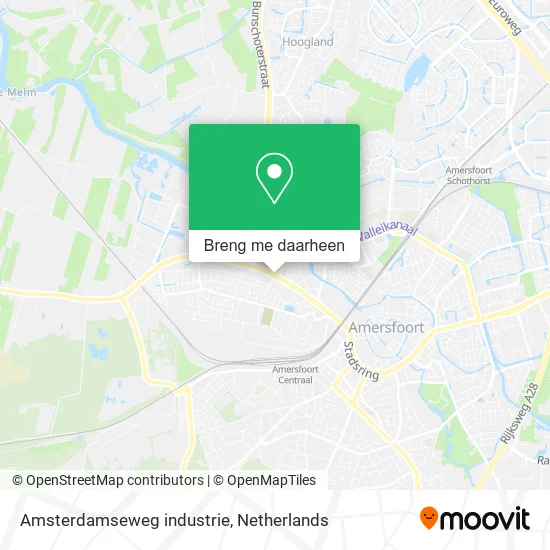 Amsterdamseweg industrie kaart