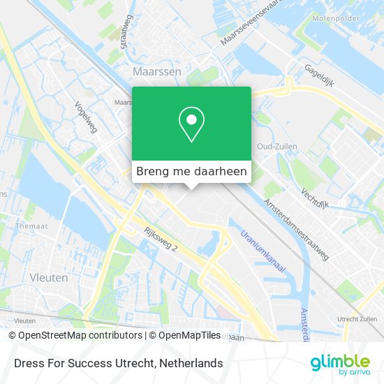 Dress For Success Utrecht kaart