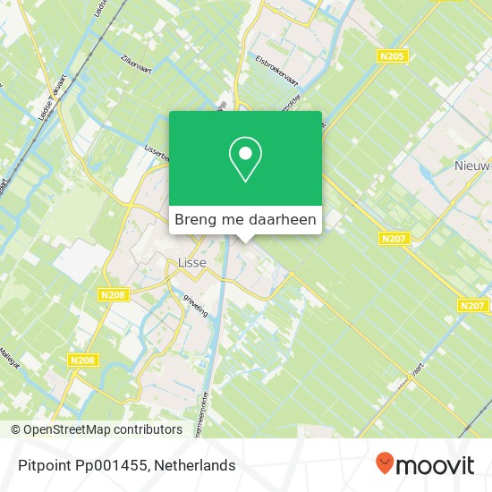 Pitpoint Pp001455 kaart