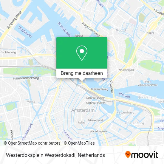 Westerdoksplein Westerdoksdi kaart